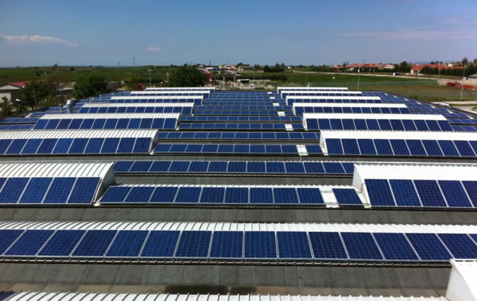 industrial building photovoltaic